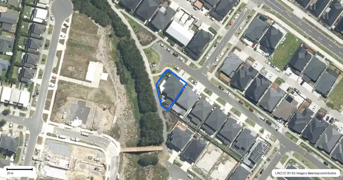 Property context map for 25 Lime Hill Rise, Flat Bush, Auckland