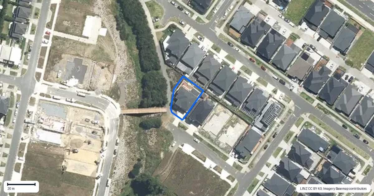 Property context map for 10 Ripa Street, Flat Bush, Auckland