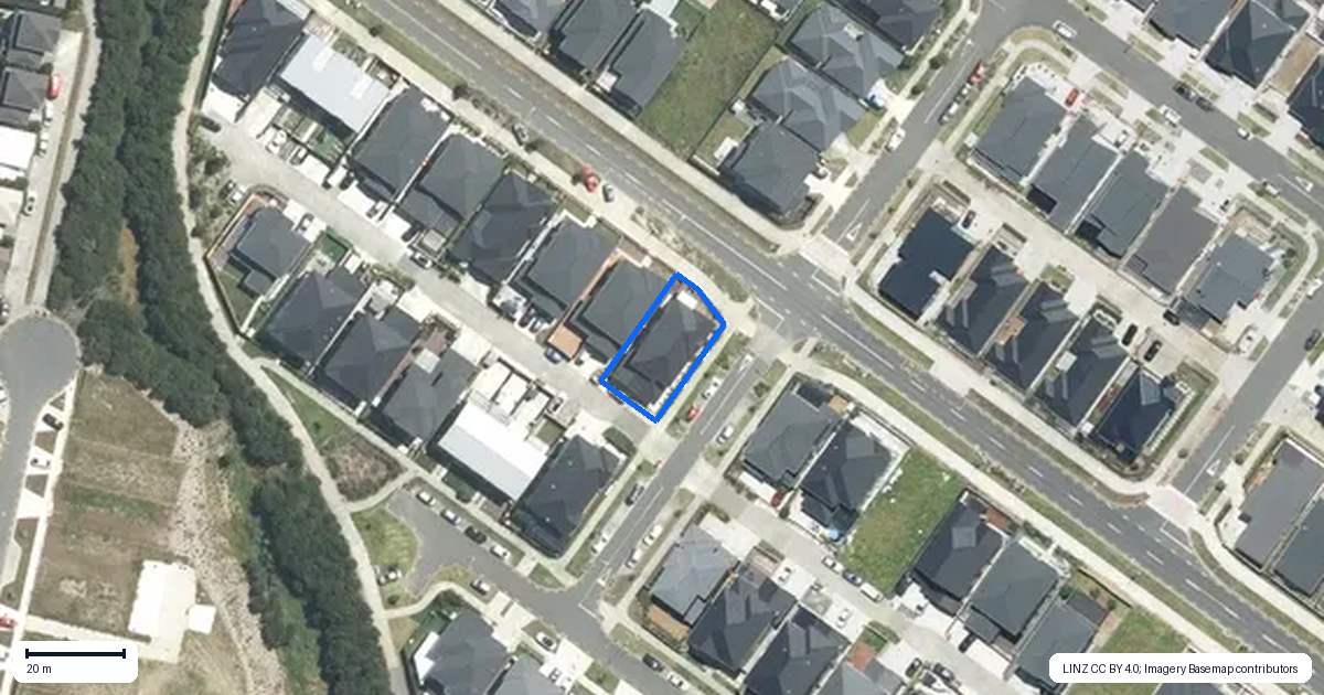 Property context map for 101 Thomas Road, Flat Bush, Auckland