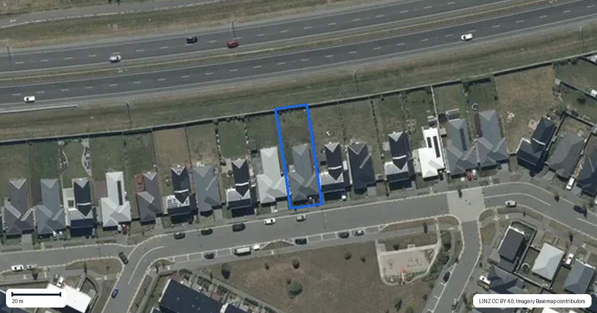 Property context map for 24 Sholto Duncan Crescent, Halswell, Christchurch