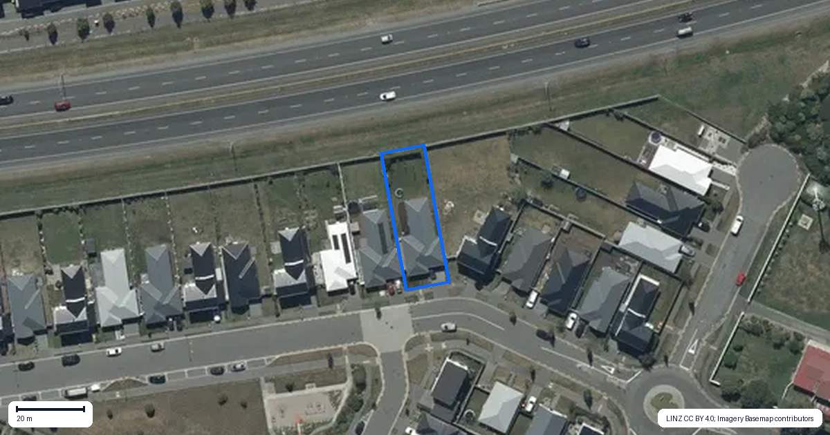 Property context map for 12 Sholto Duncan Crescent, Halswell, Christchurch