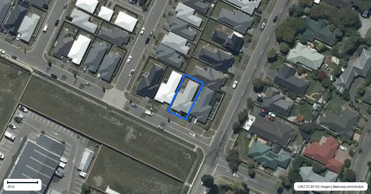 Property context map for 61 Sholto Duncan Crescent, Halswell, Christchurch