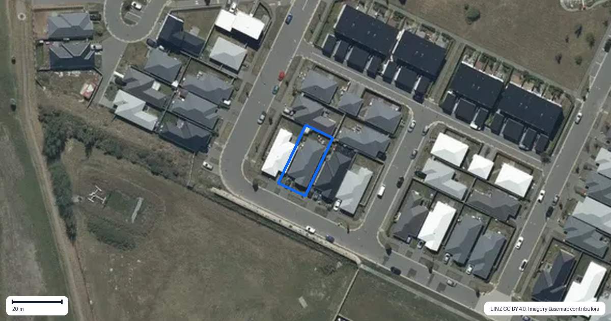 Property context map for 43 Sholto Duncan Crescent, Halswell, Christchurch