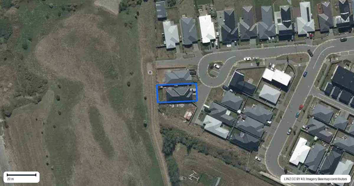 Property context map for 15 Eric Melrose Lane, Halswell, Christchurch