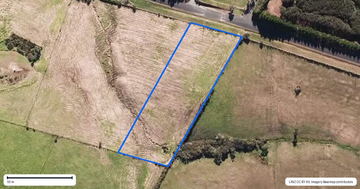 Property context map for 31 Okahu Downs Drive, Kaitaia