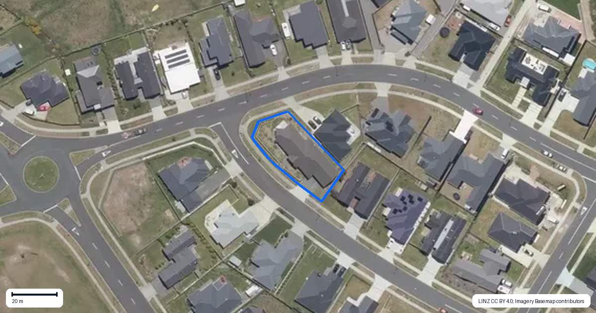 Property context map for 6 Raupo Crescent, Wharewaka, Taupo