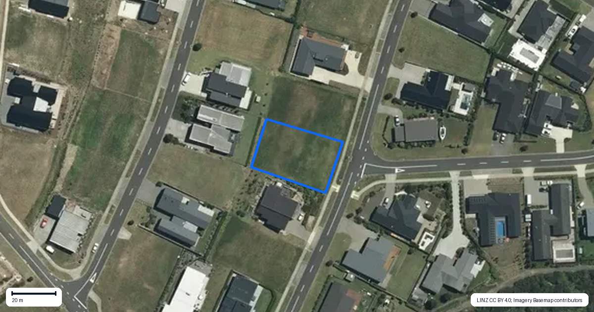 Property context map for 7 Ataahua Views Terrace, Wharekaho, Whitianga