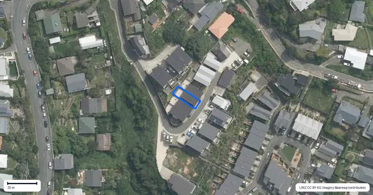 Property context map for 18/104 Maupuia Road, Maupuia, Wellington