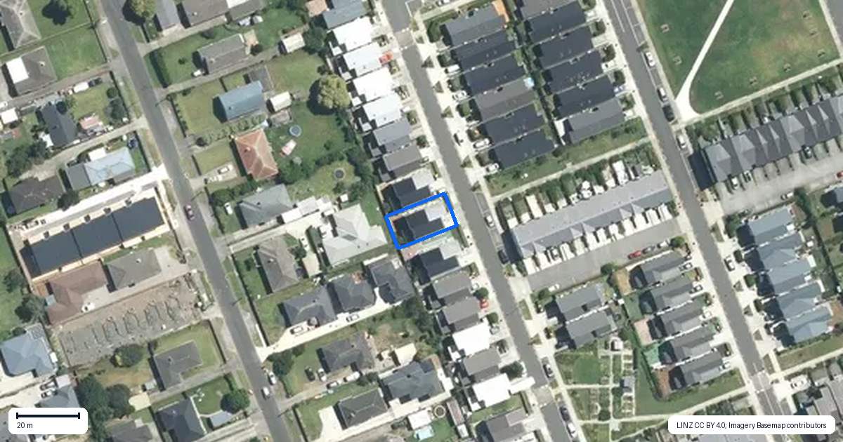 Property context map for 36 Te Aparangi Road, Papakura