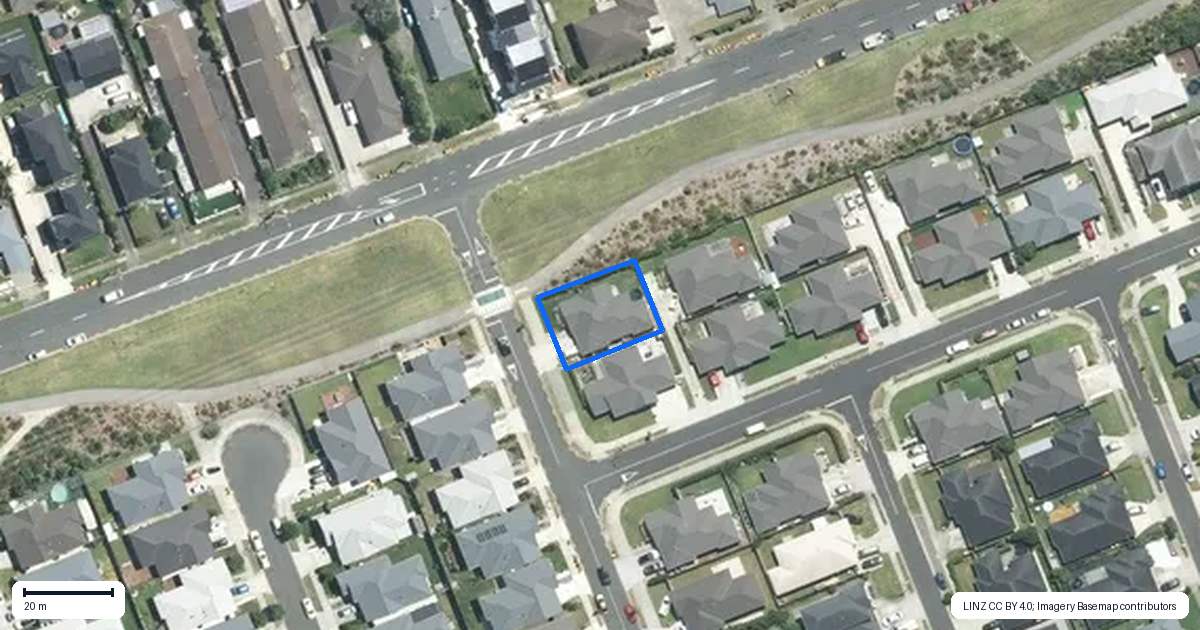 Property context map for 37 Gum Spear Road, Takanini, Auckland