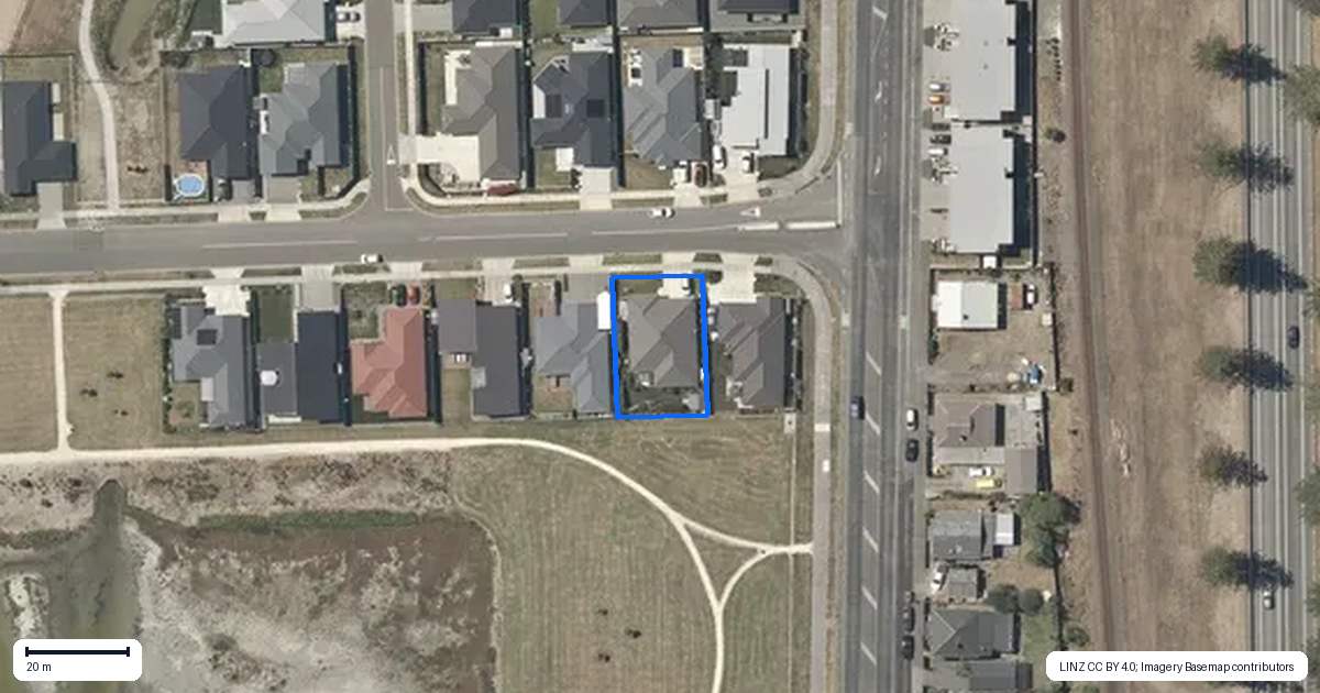 Property context map for 3 Hurunui Drive, Te Awa, Napier