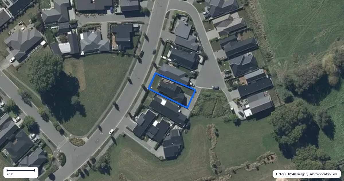 Property context map for 8 Leyland Lane, Halswell, Christchurch