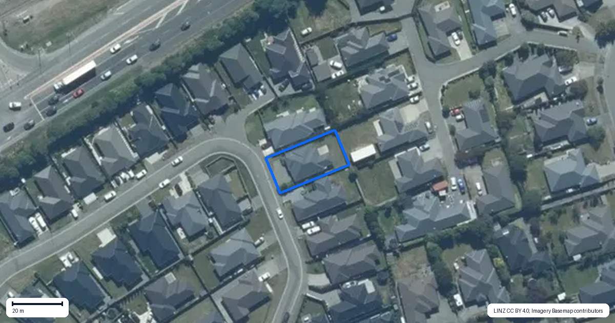 Property context map for 37 Dalwood Crescent, Rolleston
