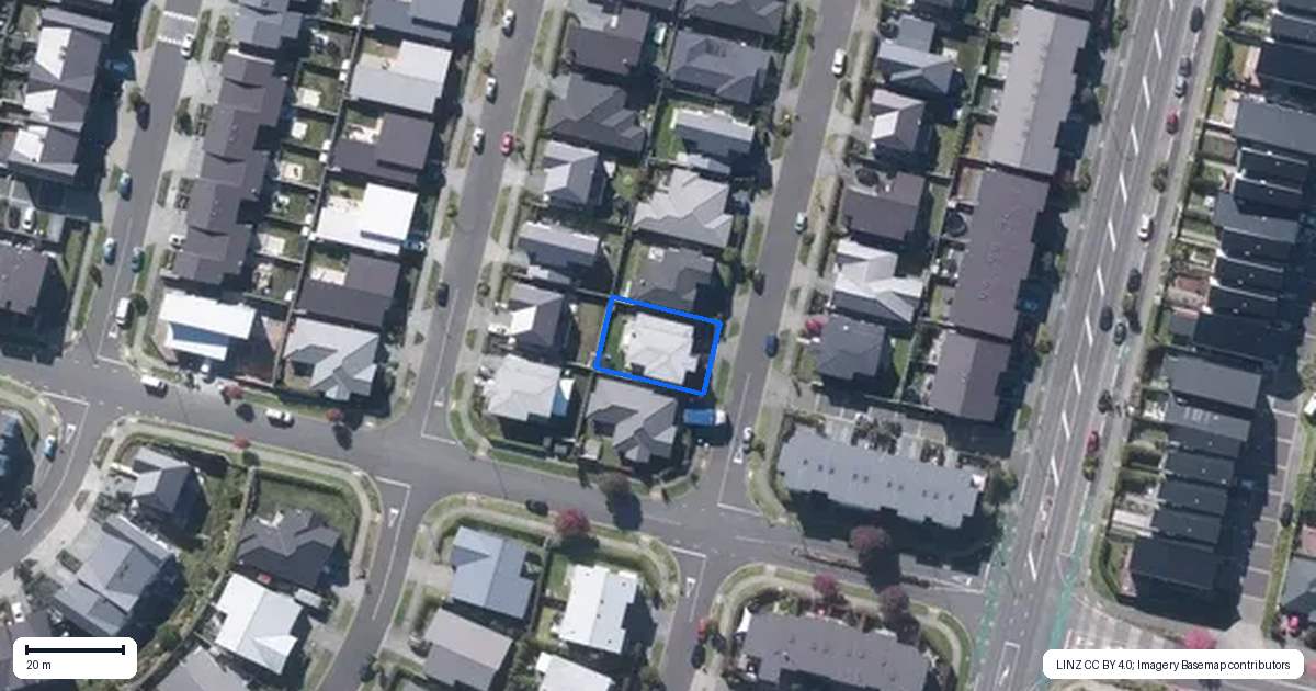 Property context map for 25 Whenuapai Drive, Whenuapai, Auckland