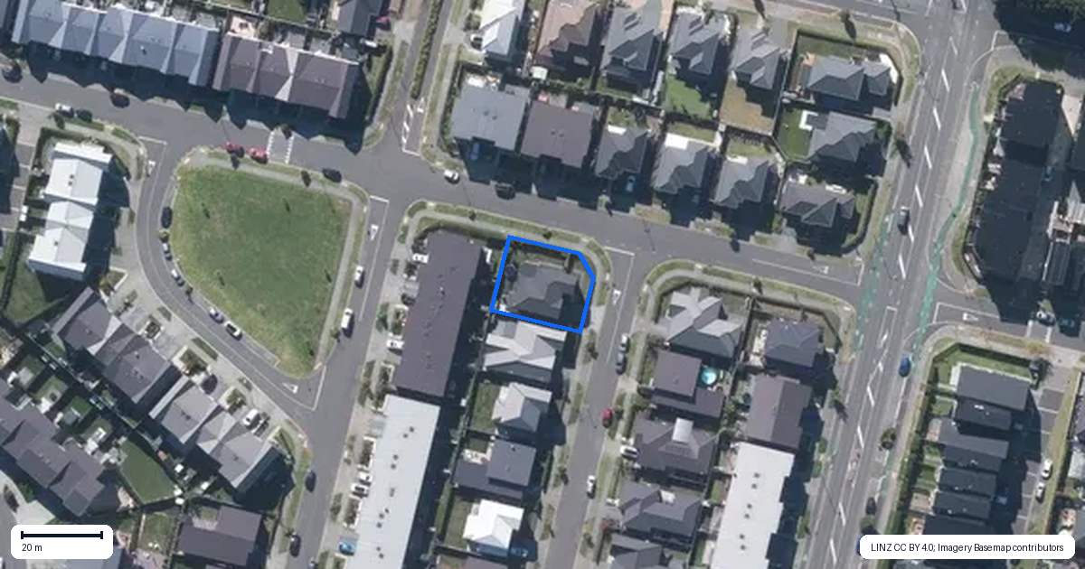 Property context map for 1 Whenuapai Drive, Whenuapai, Auckland