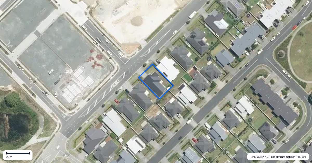 Property context map for 44 Te Napi Drive, Takanini, Auckland