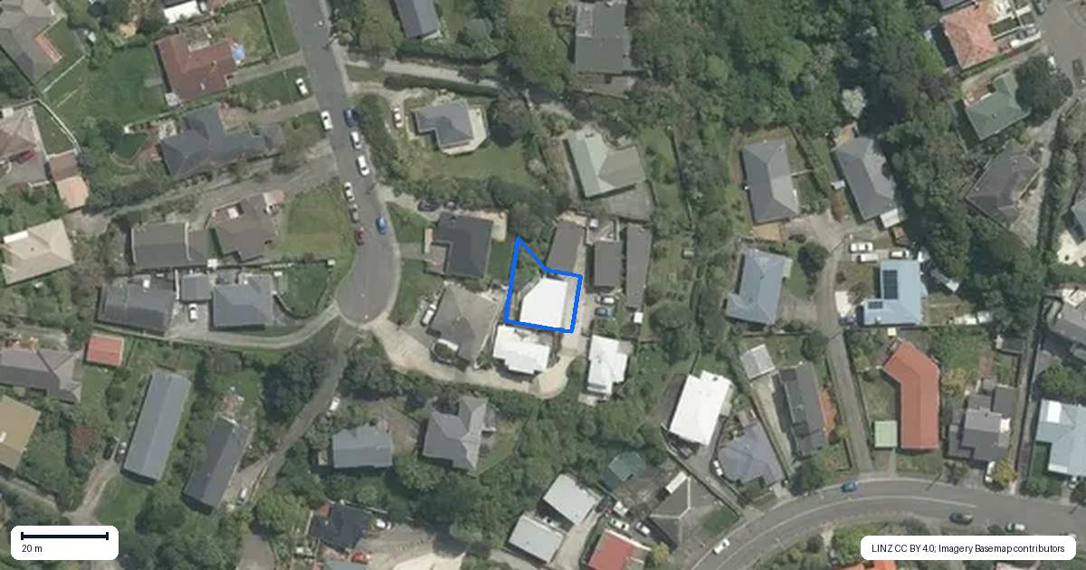 Property context map for 23 Mascot Street, Tawa, Wellington