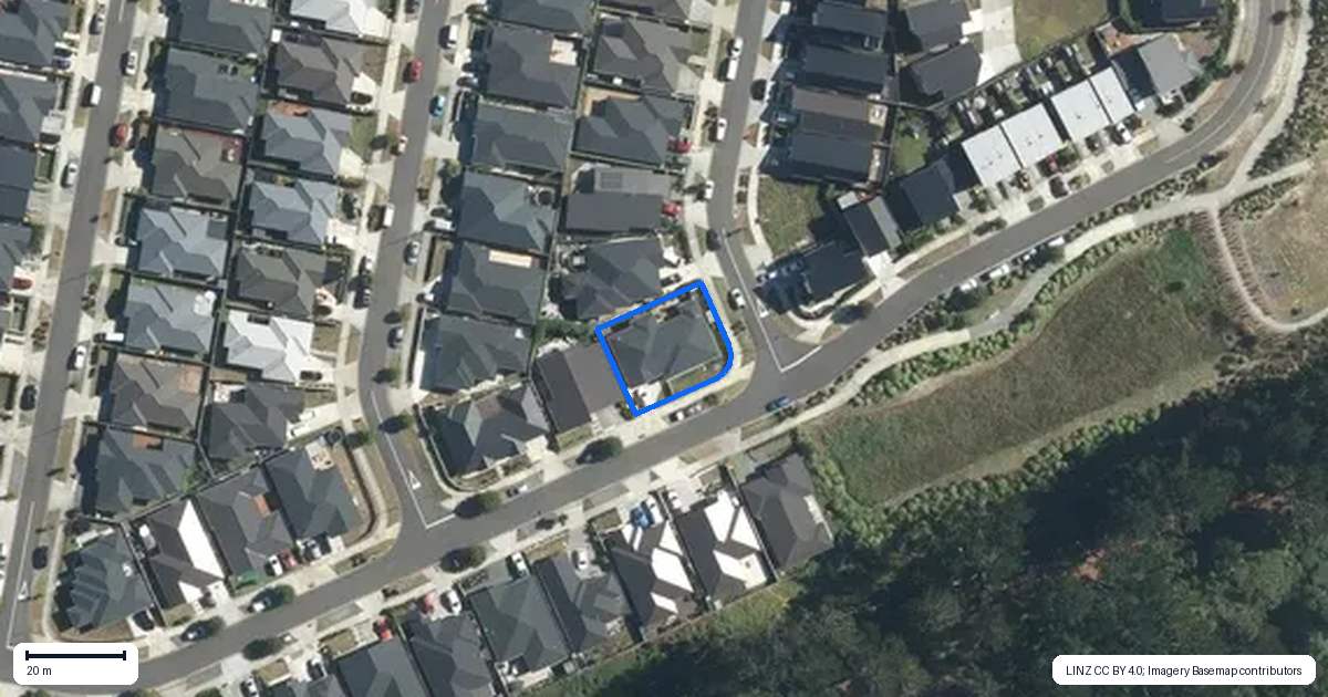 Property context map for 17 Konoba Avenue, Kumeu