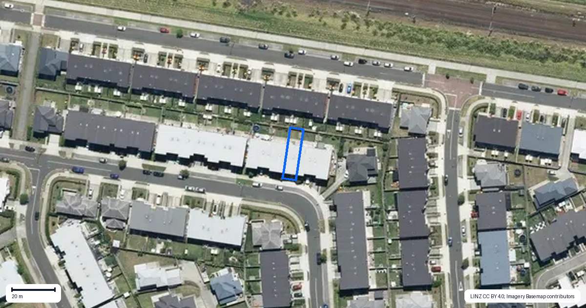 Property context map for 40 Vincent McGrath Crescent, Swanson, Auckland
