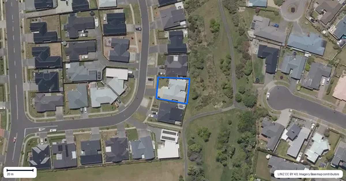 Property context map for 18 Penny Grove, Nukuhau, Taupo