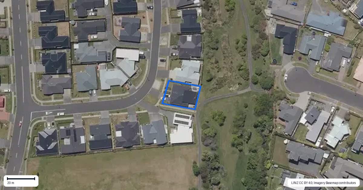 Property context map for 16 Penny Grove, Nukuhau, Taupo