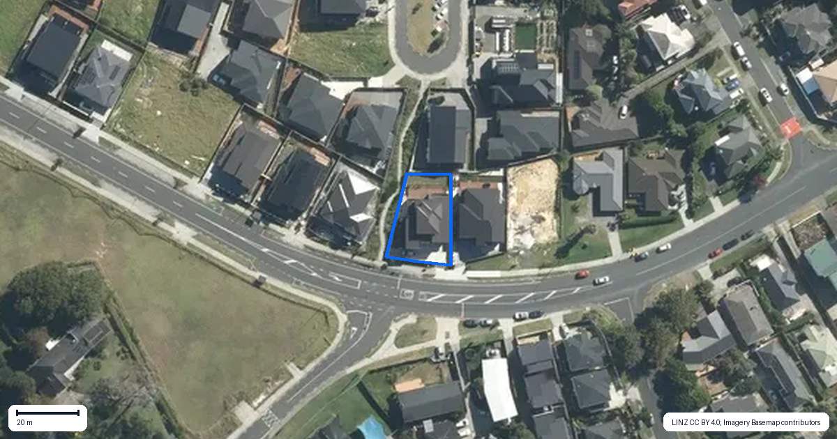 Property context map for 43 Spencer Road, Oteha, Auckland