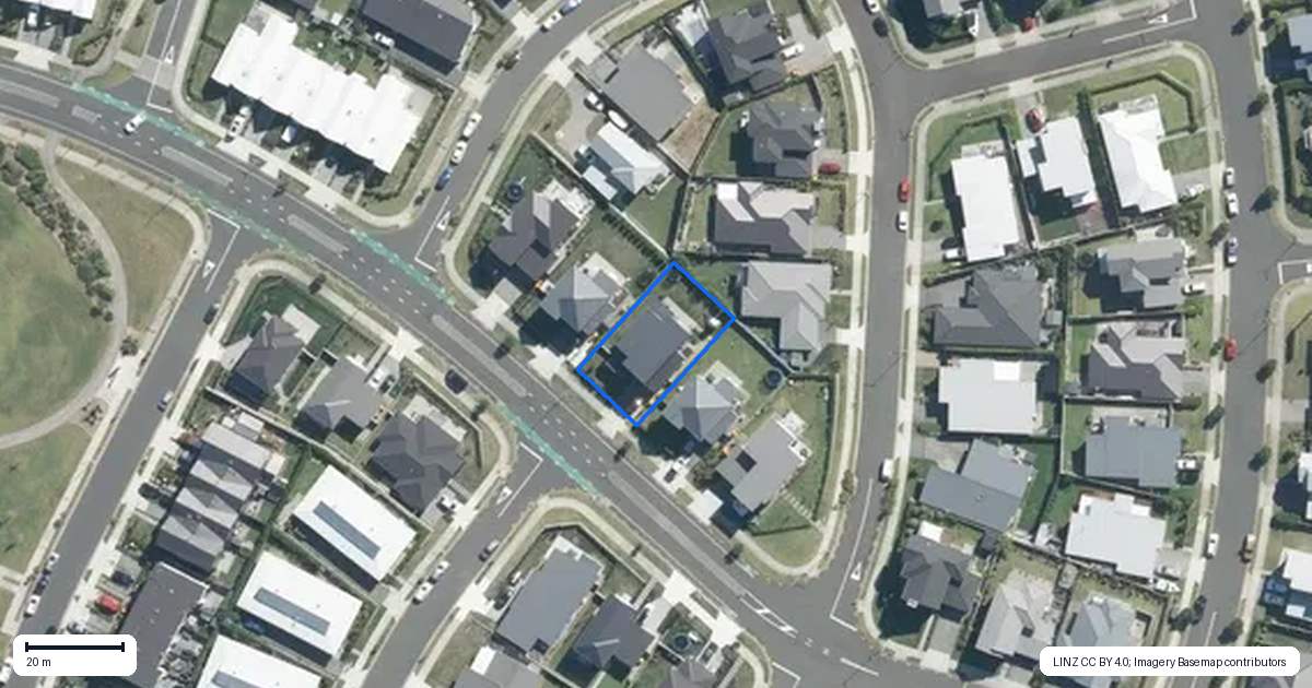 Property context map for 18 Taikura Avenue, Red Beach, Whangaparaoa