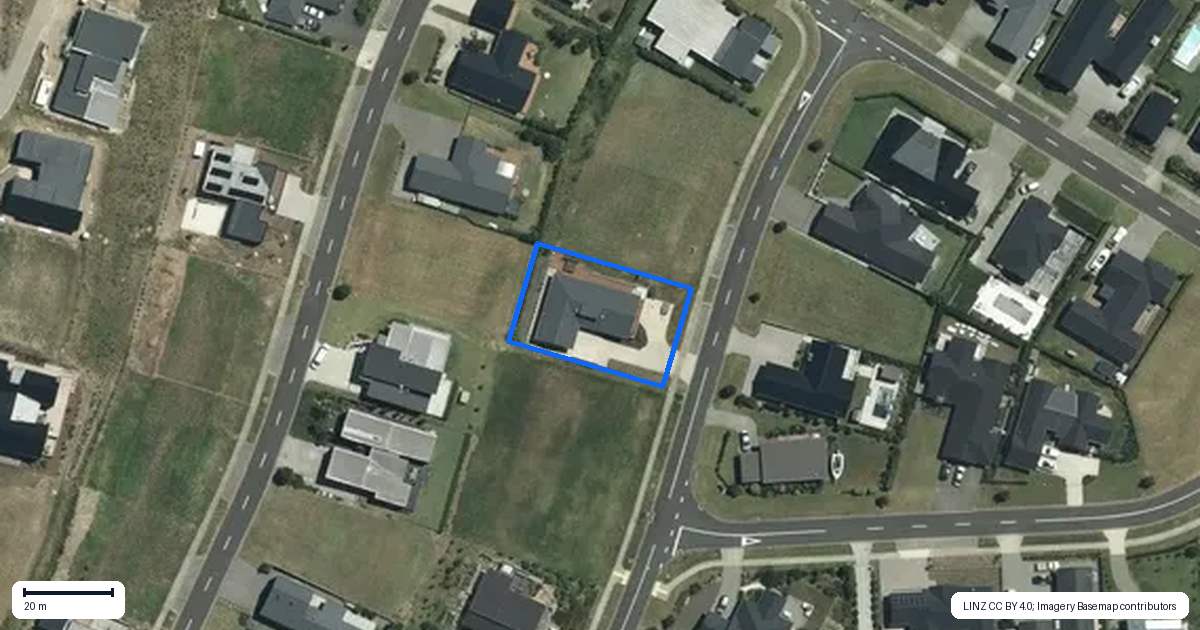 Property context map for 11 Ataahua Views Terrace, Wharekaho, Whitianga