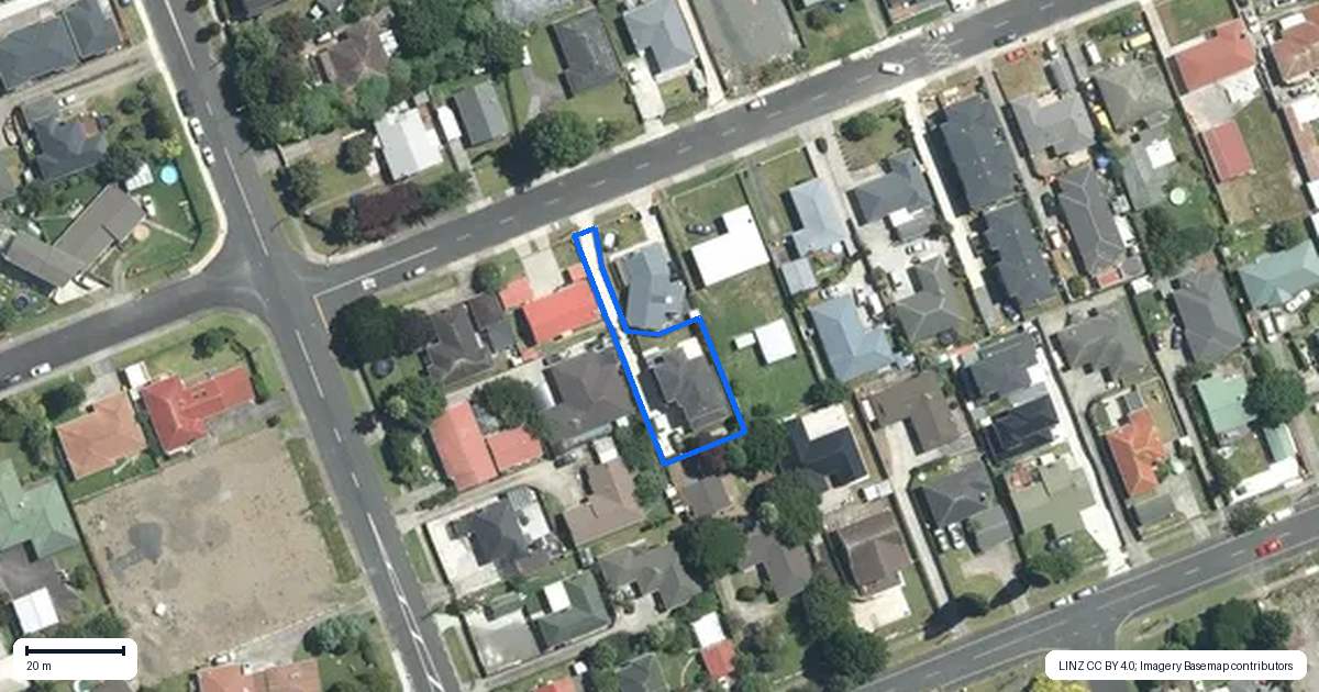 Property context map for 11A Fernaig Street, Papakura