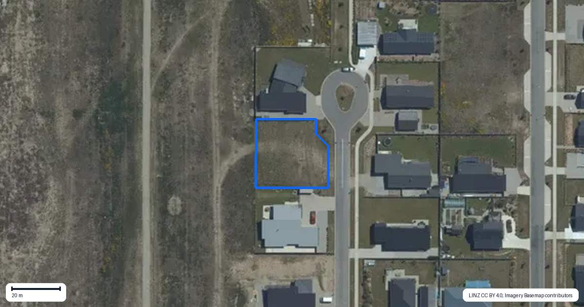 Property context map for 14 Isthmus Place, Lake Hawea