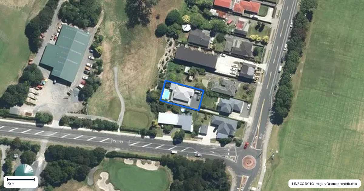 Property context map for 185A Portage Road, New Lynn, Auckland