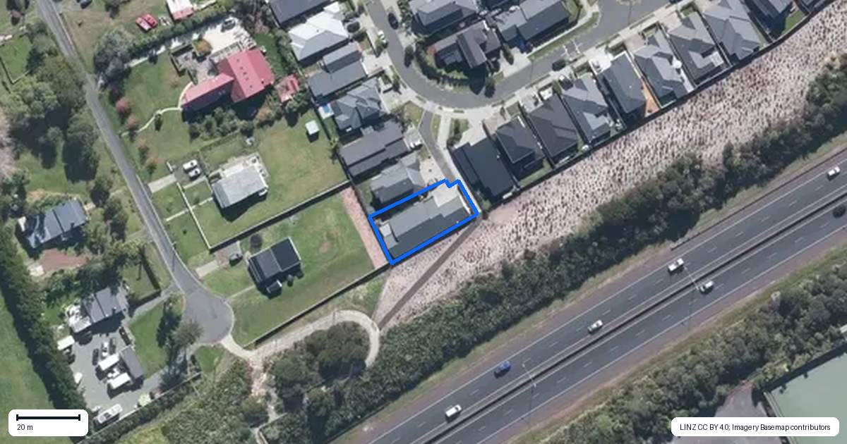 Property context map for 25 Makete Crescent, Hobsonville, Auckland