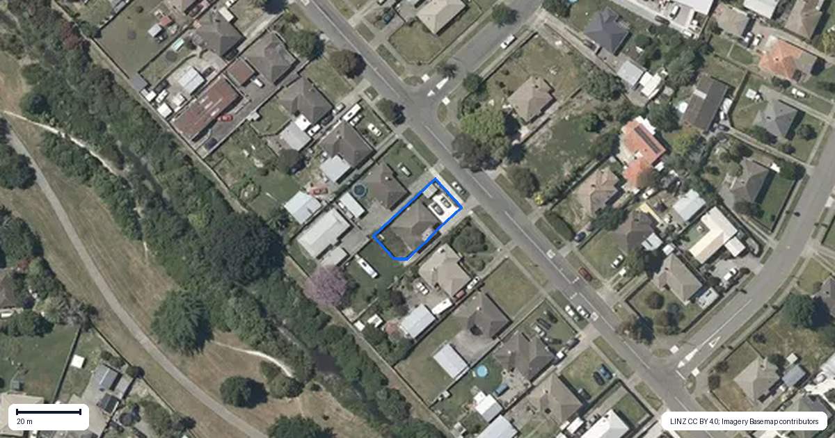 Property context map for 49 Williams Street, Marewa, Napier
