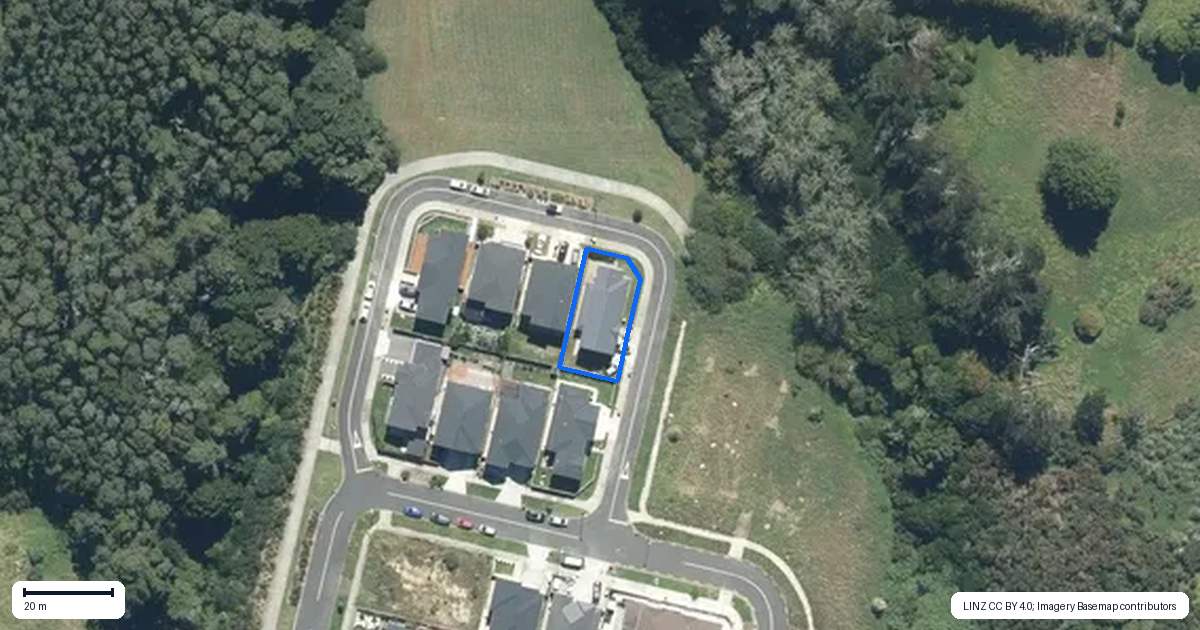 Property context map for 9 Skanda Crescent, Flat Bush, Auckland