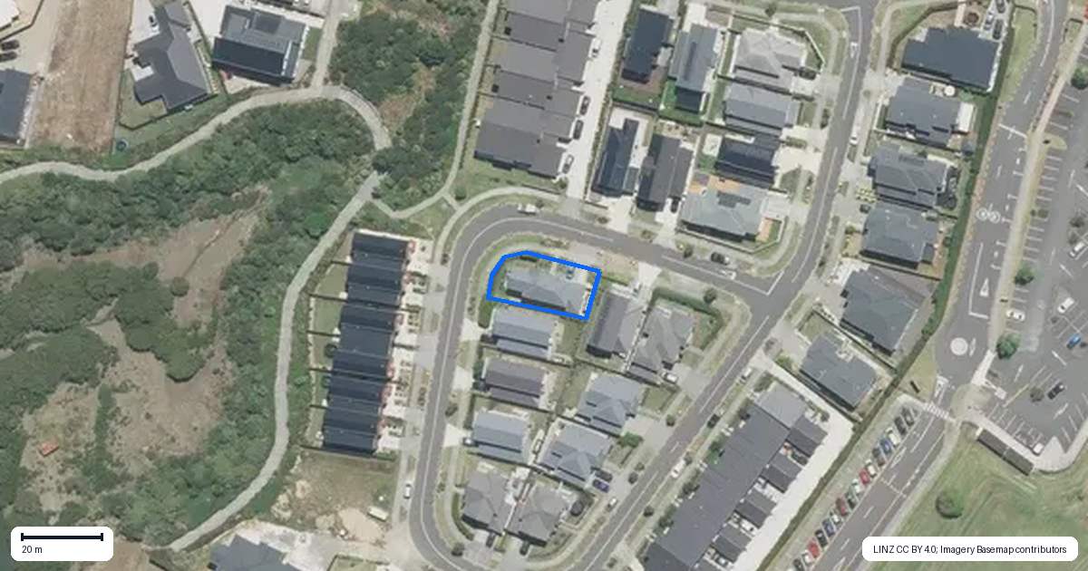 Property context map for 23 Fort Lincoln Loop, Karaka, Papakura