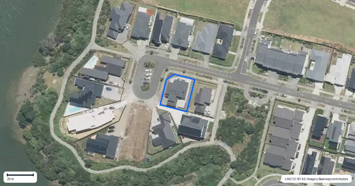 Property context map for 78 Hayfield Way, Karaka, Papakura