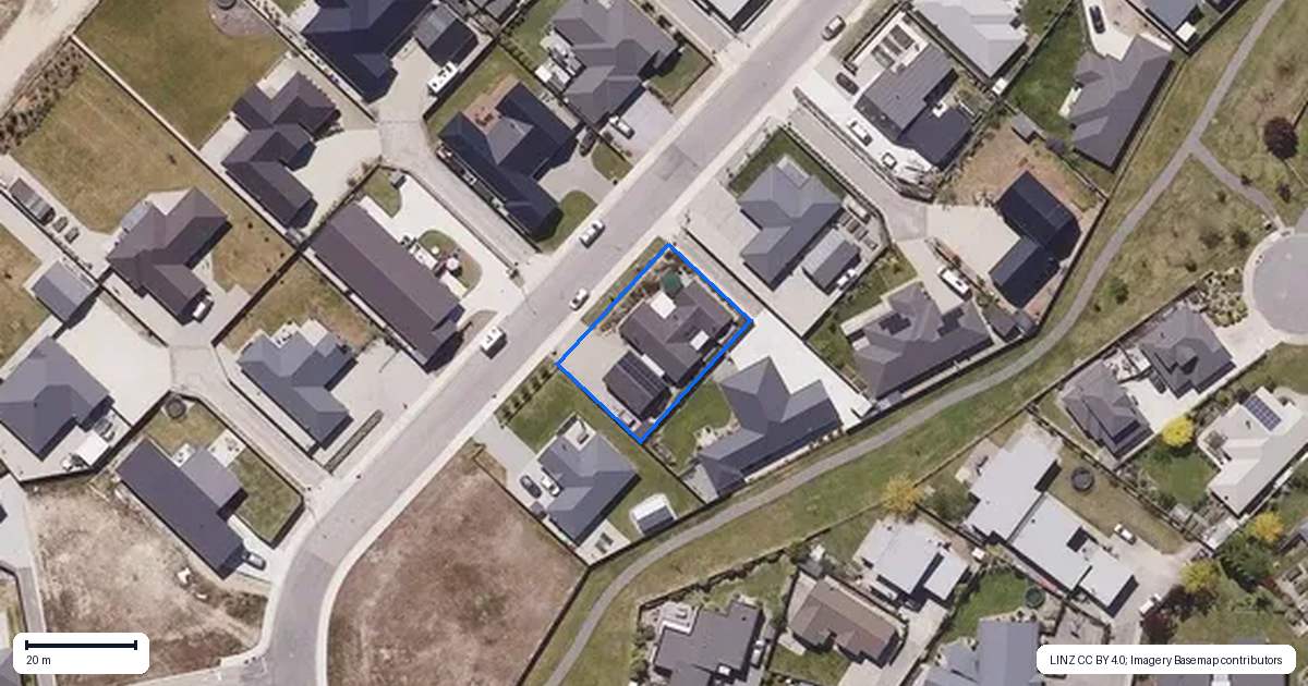 Property context map for 52 Larch Crescent, Alexandra