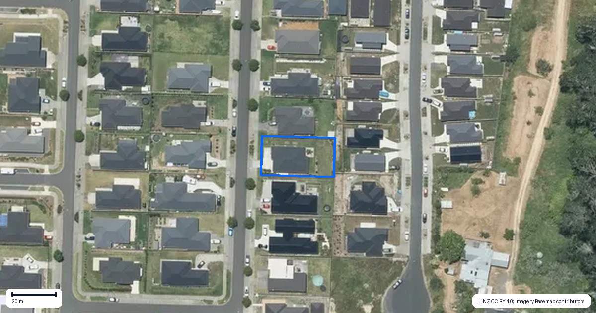 Property context map for 15 Minerva Avenue, Helensville