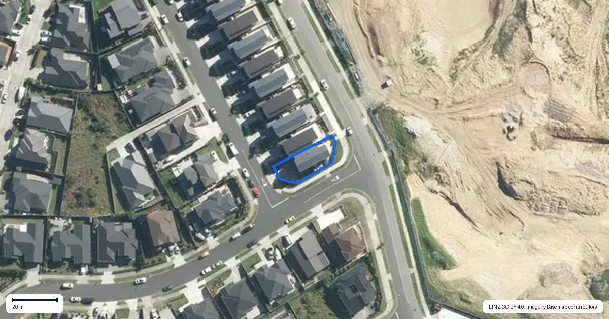 Property context map for 9 Sunnyheights Road, Orewa