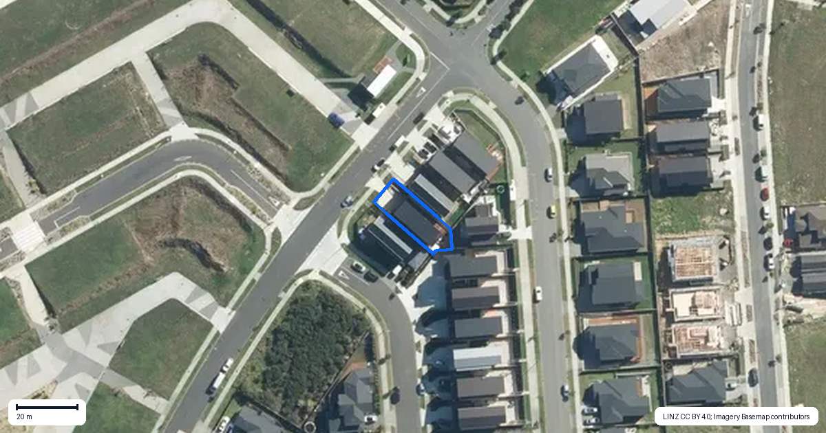 Property context map for 46 Celestial Crescent, Orewa