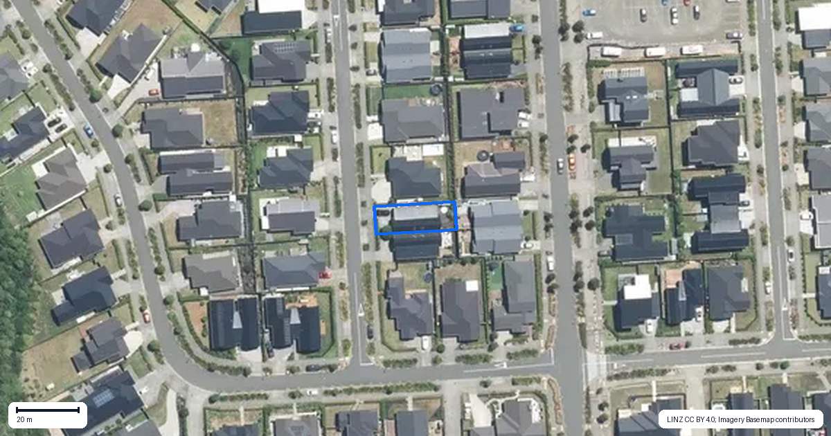 Property context map for 4 Lauti Lane, Paerata, Pukekohe