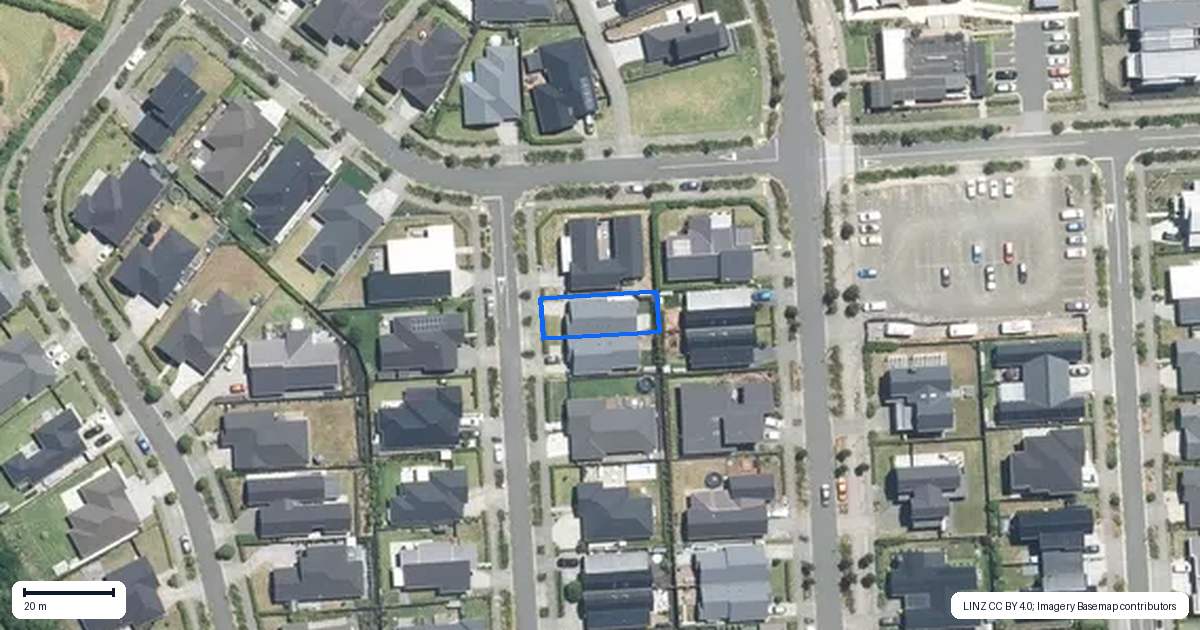 Property context map for 12 Lauti Lane, Paerata, Pukekohe