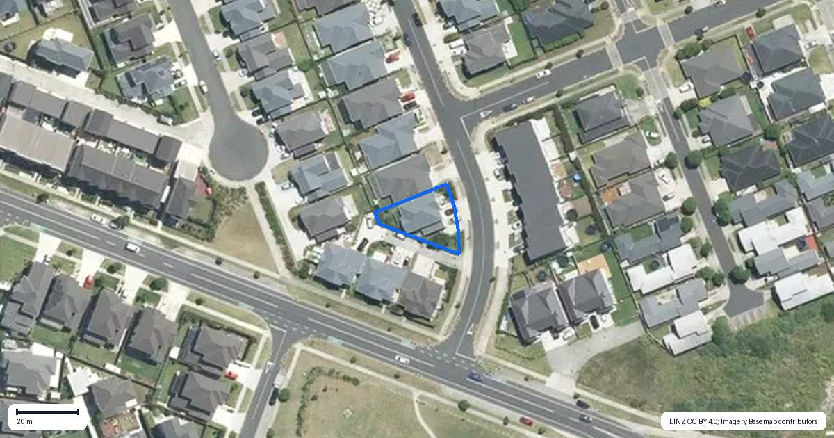 Property context map for 2 Gum Spear Road, Takanini, Auckland