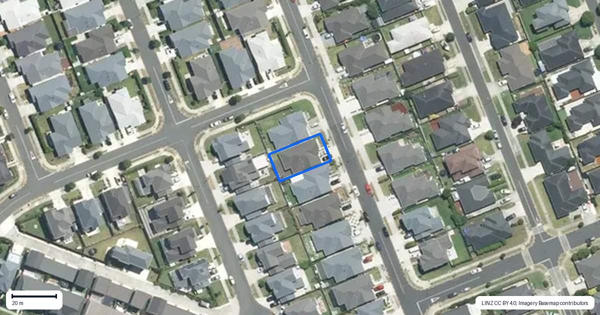 Property context map for 18 Gum Spear Road, Takanini, Auckland