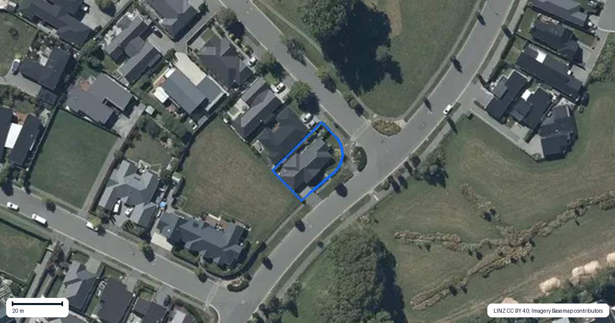 Property context map for 56 Provincial Road, Halswell, Christchurch