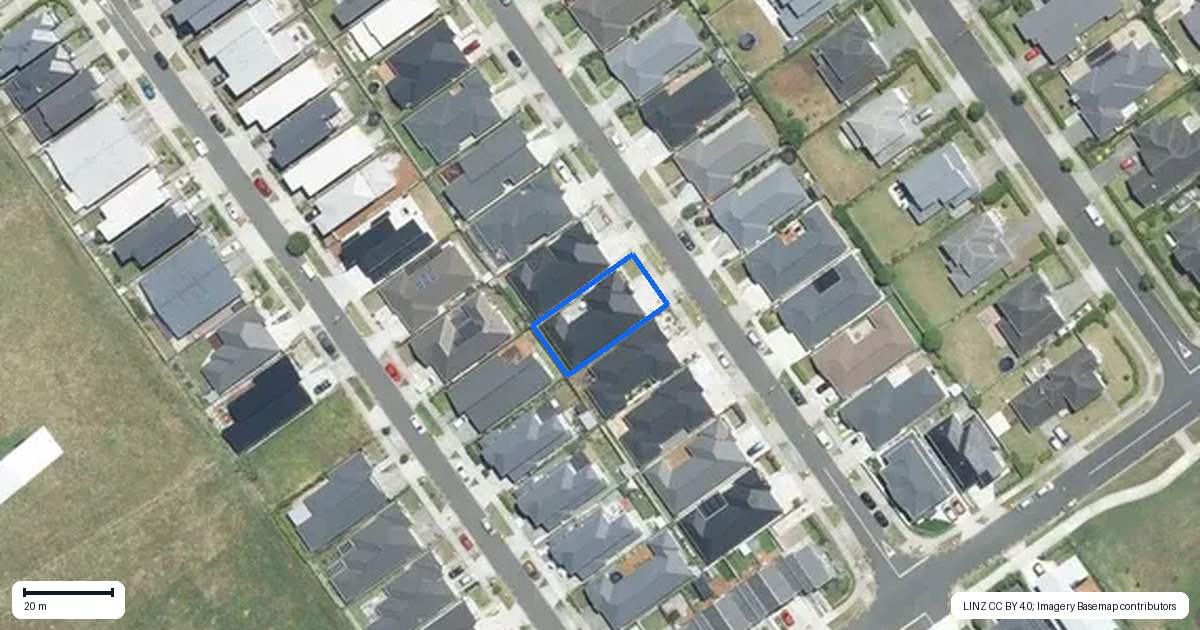 Property context map for 12 Lusitano Drive, Karaka, Papakura