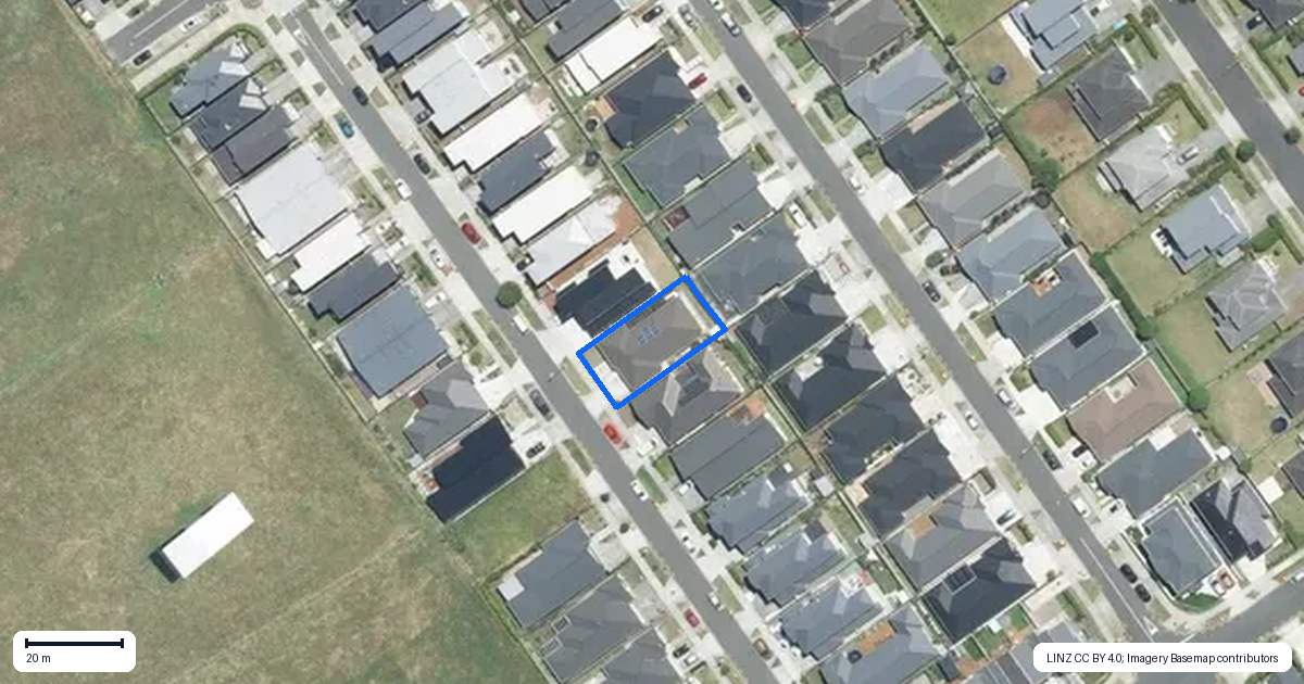 Property context map for 15 Exmoor Road, Karaka, Papakura