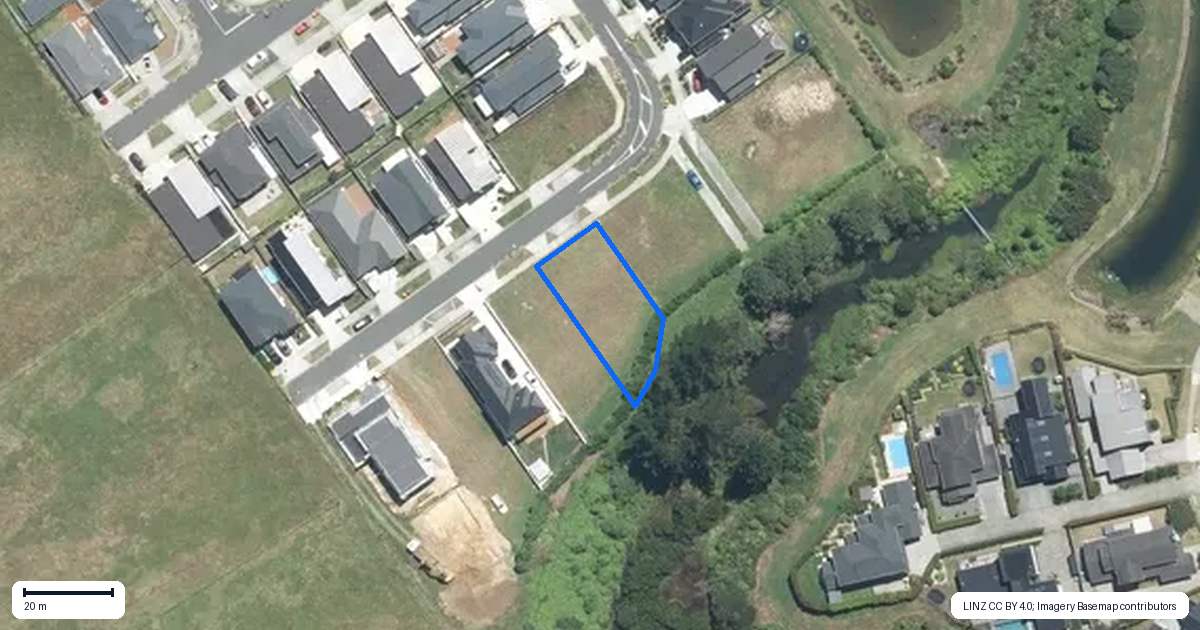 Property context map for 11 Fjord Way, Karaka, Papakura