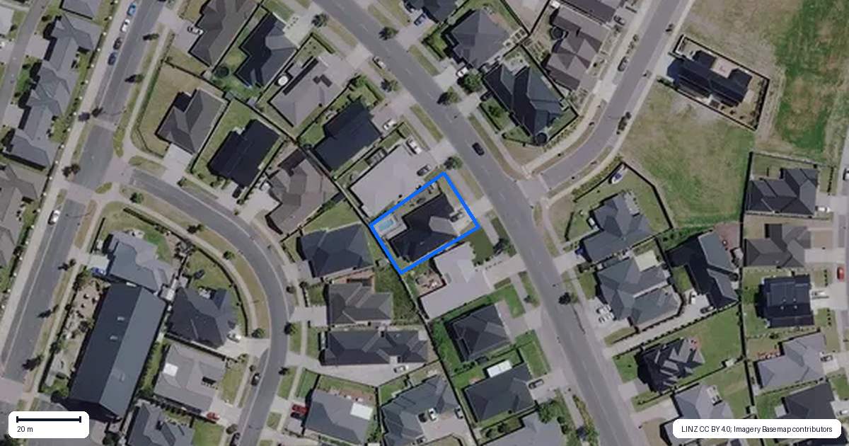 Property context map for 25 Kimbrae Drive, Rototuna North, Hamilton