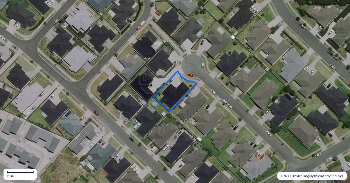 Property context map for 11 Branca Close, Fitzroy, Hamilton